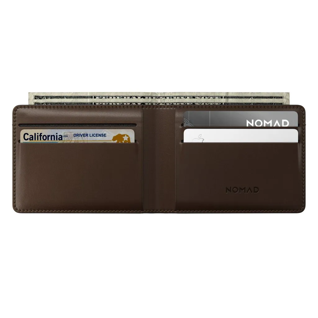 Nomad - Bifold Wallet - Rustic Brown | Horween Leather