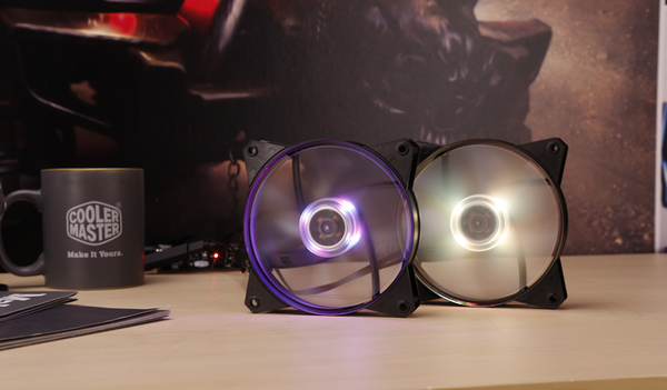 COOLER MASTER MasterFan MF121L RGB LED Fan