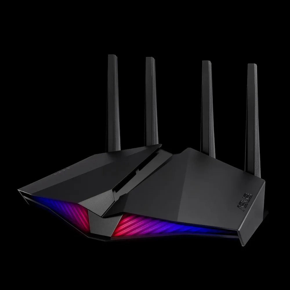 Asus RT-AX82U Dual Band, PS5 compatible, RGB lighting, WiFi 6 - gaming router