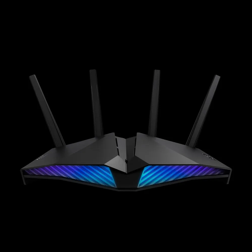 Asus RT-AX82U Dual Band, PS5 compatible, RGB lighting, WiFi 6 - gaming router