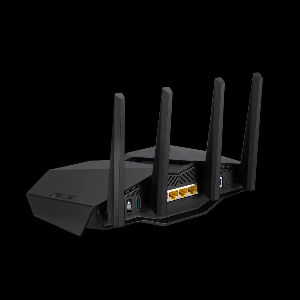 Asus RT-AX82U Dual Band, PS5 compatible, RGB lighting, WiFi 6 - gaming router