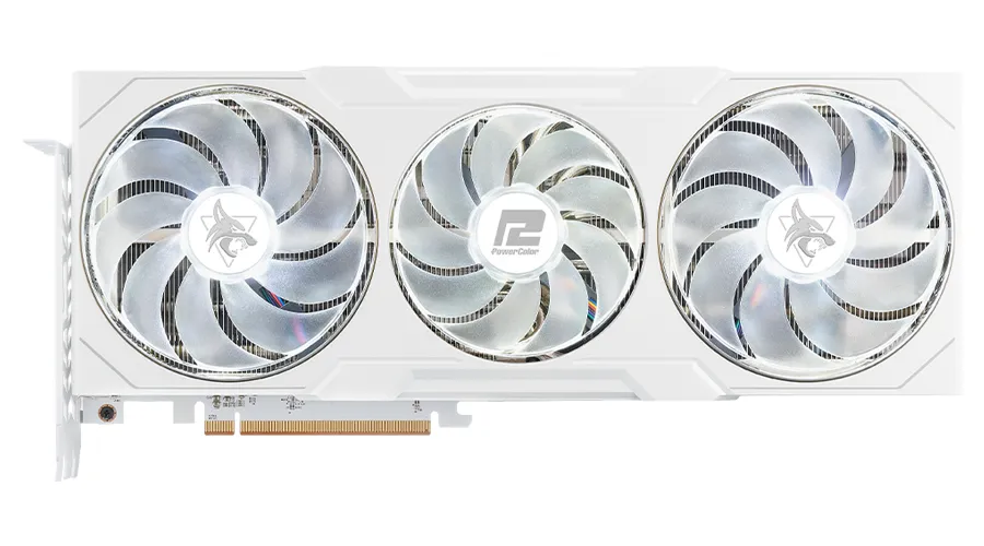 Powercolor Radeon RX 7900 XTX Hell Hound Spectral White 24 GB - grafikkort