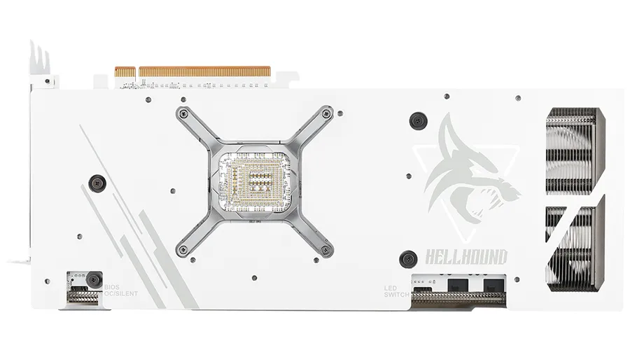 Powercolor Radeon RX 7900 XTX Hell Hound Spectral White 24 GB - grafikkort