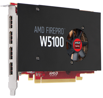 AMD FIREPRO W5100 4GB -n&auml;yt&ouml;nohjain