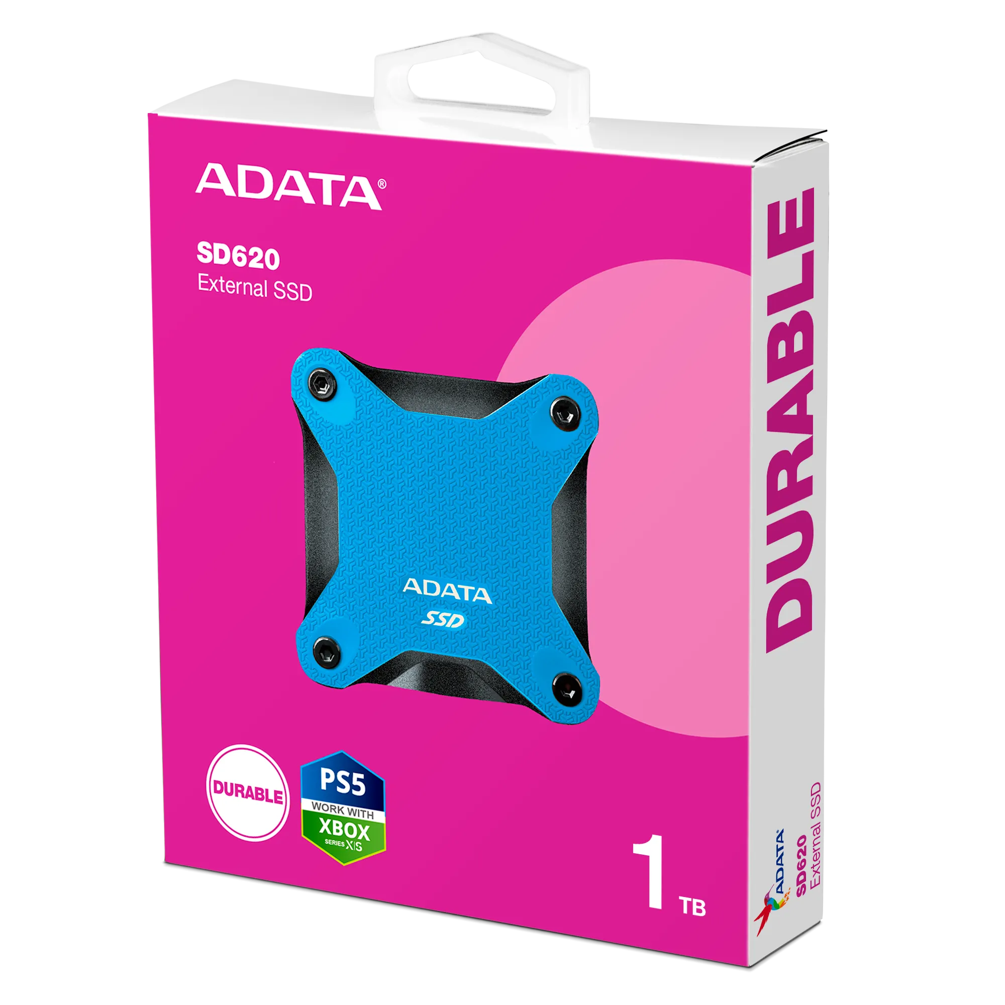 ADATA SD620 1TB Micro-USB - External SSD, Blue