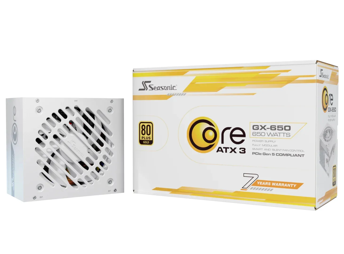 Seasonic Core GX 650 650W - PSU, 80 Plus Gold