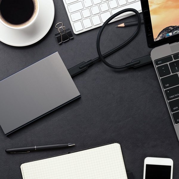 Satechi USB Type-C Hard disk Enclosure for HDD/SSD - Space Gray