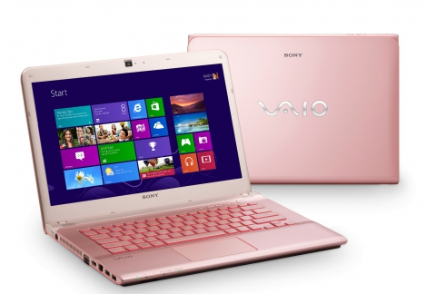 SONY SVE14A2M1EP 14"/i3-3110M/4GB/500GB/HD7670/Pink/WIN8
