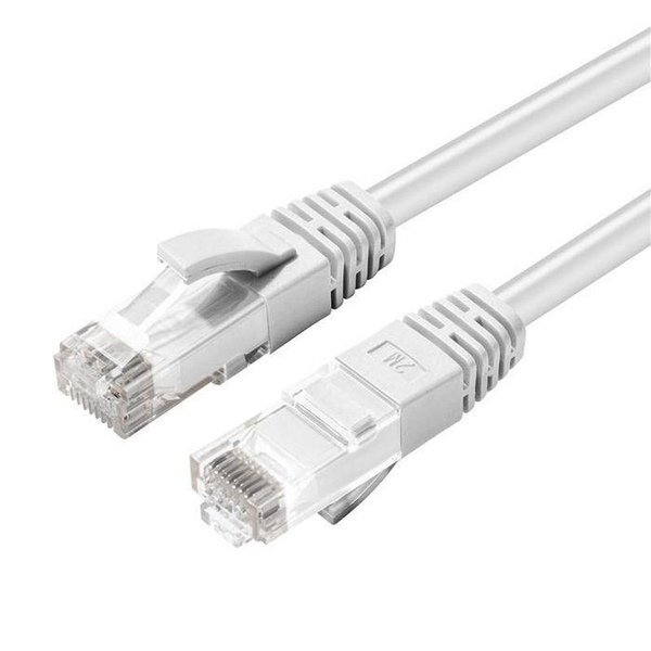 MicroConnect Cat5e U/UTP -verkkokaapeli, 10 m, Valkoinen