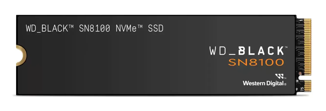 WD Black SN8100 1 TB, PCI Express 5.0, M.2 - SSD