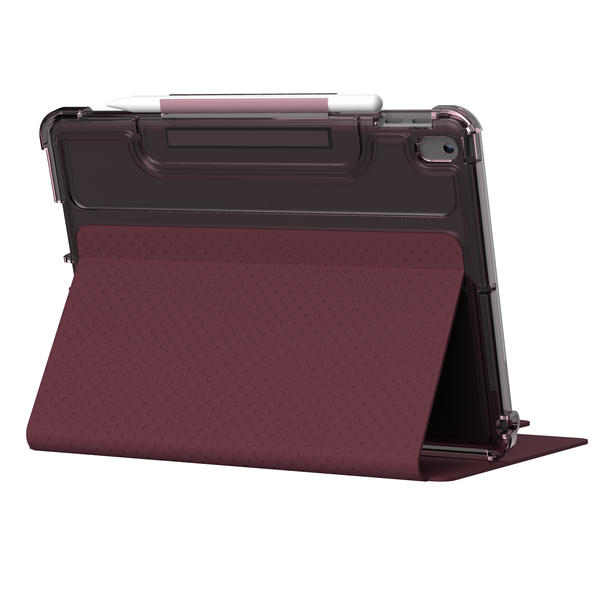 UAG iPad 8th/7th gen 10.2 U Lucent Case, Aub/Rose
