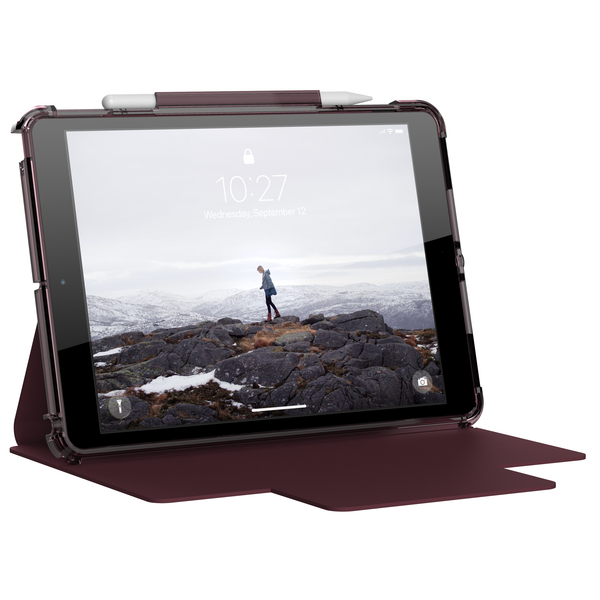 UAG iPad 8th/7th gen 10.2 U Lucent Case, Aub/Rose