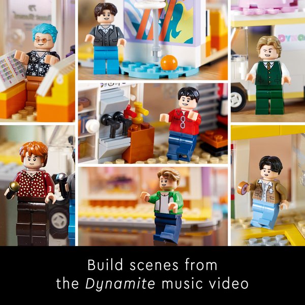 Lego Ideas BTS Dynamite Construction Toy 21339