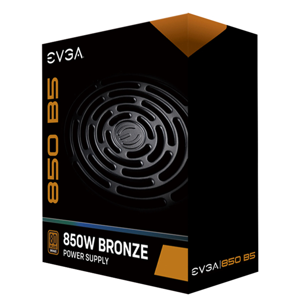 EVGA B5 850W - Power supply, 80 Plus Bronze