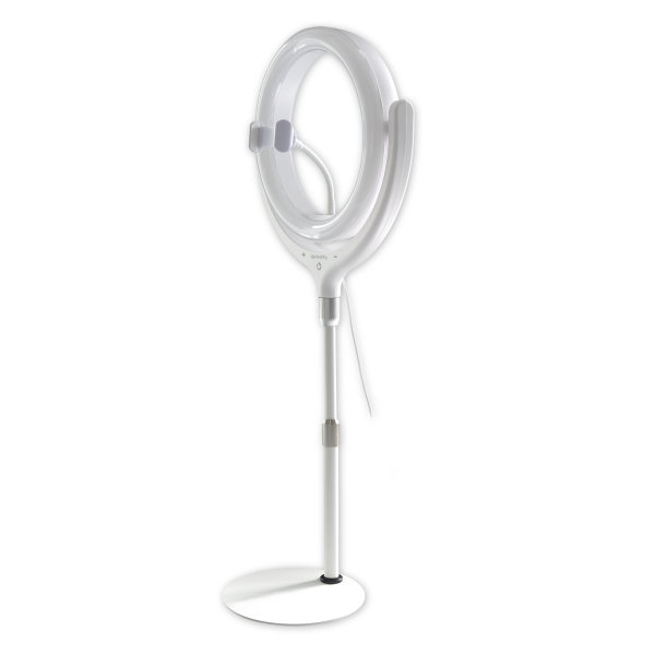 Selfie Ring Light LoomiPod Desk Lamp white