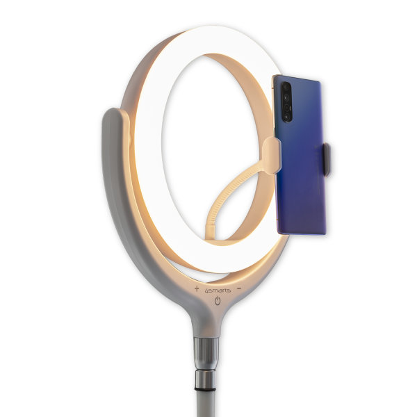 Selfie Ring Light LoomiPod Desk Lamp white