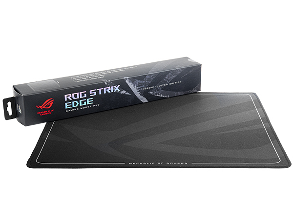 Asus ROG Strix Edge Nordic Edition - gaming mousepad, 400x450 mm, Black/Grey