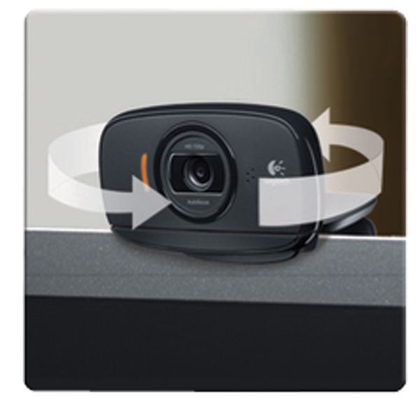 Logitech C525 HD - webbkamera, Svart Logitech C525 HD - webbkamera, Svart