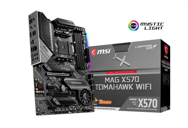 Bundle + MSI MAG X570 Tomahawk WiFi ATX + BarraCuda Q5 SSD 500 Gb