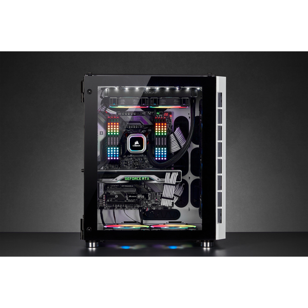 Corsair 680X RGB - miditornikotelo, Valkoinen