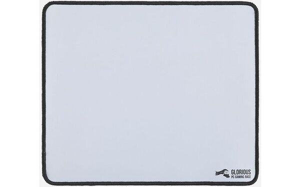 Glorious GW-L Gaming Mousepad, 330x280 mm, White