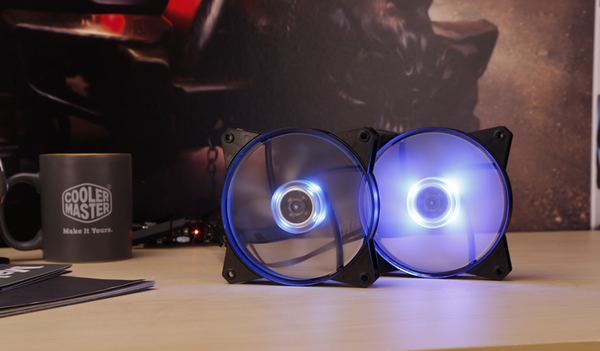 COOLER MASTER MasterFan MF121L RGB LED Fan