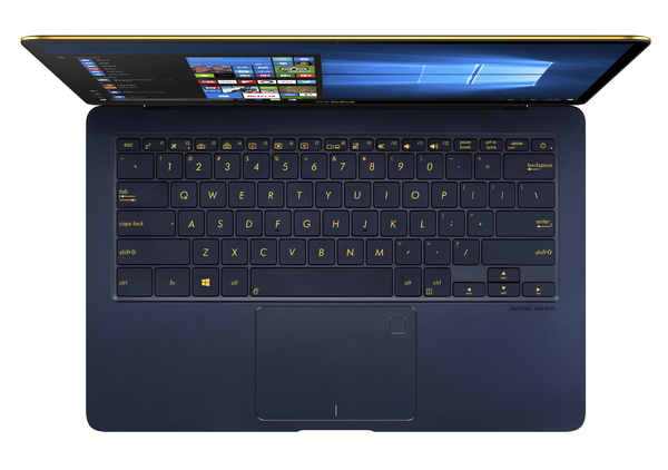 Asus 14" IPS ZenBook 3 Deluxe UX490UA, 256GB, Win 10 Home - b&auml;rbar dator, bl&aring;