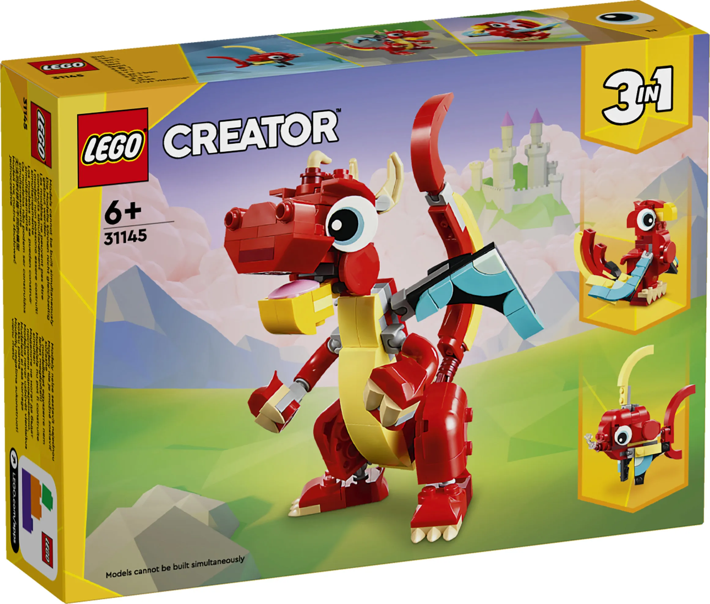LEGO Creator R&ouml;d drake 31145