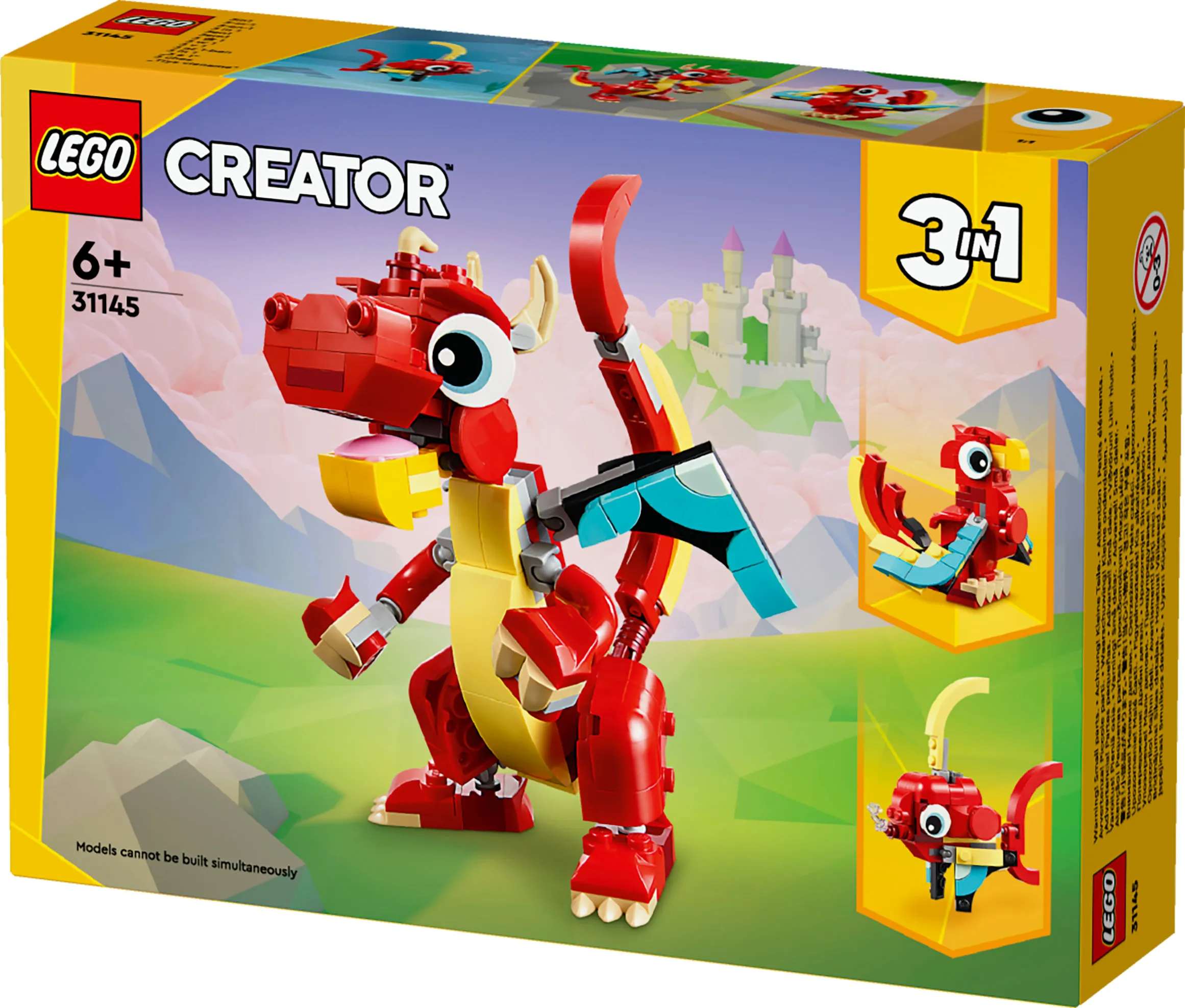 LEGO Creator R&ouml;d drake 31145