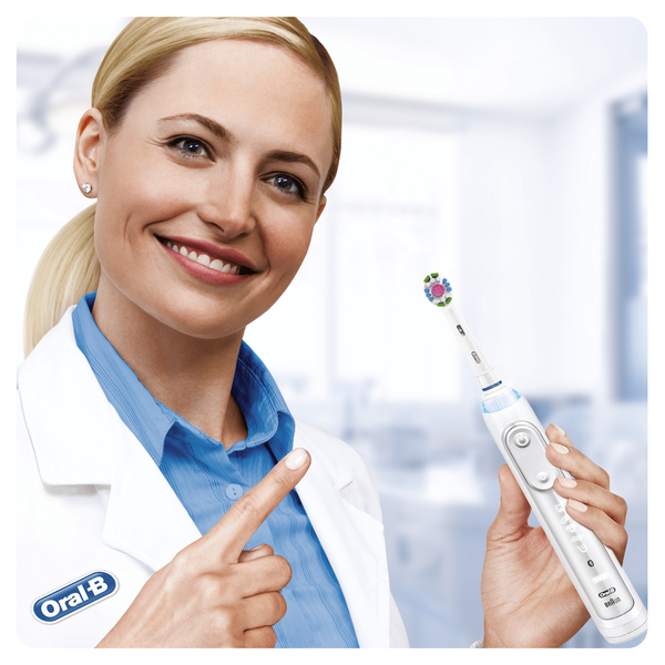 Oral-B 3D White - borsthuvud, 4st