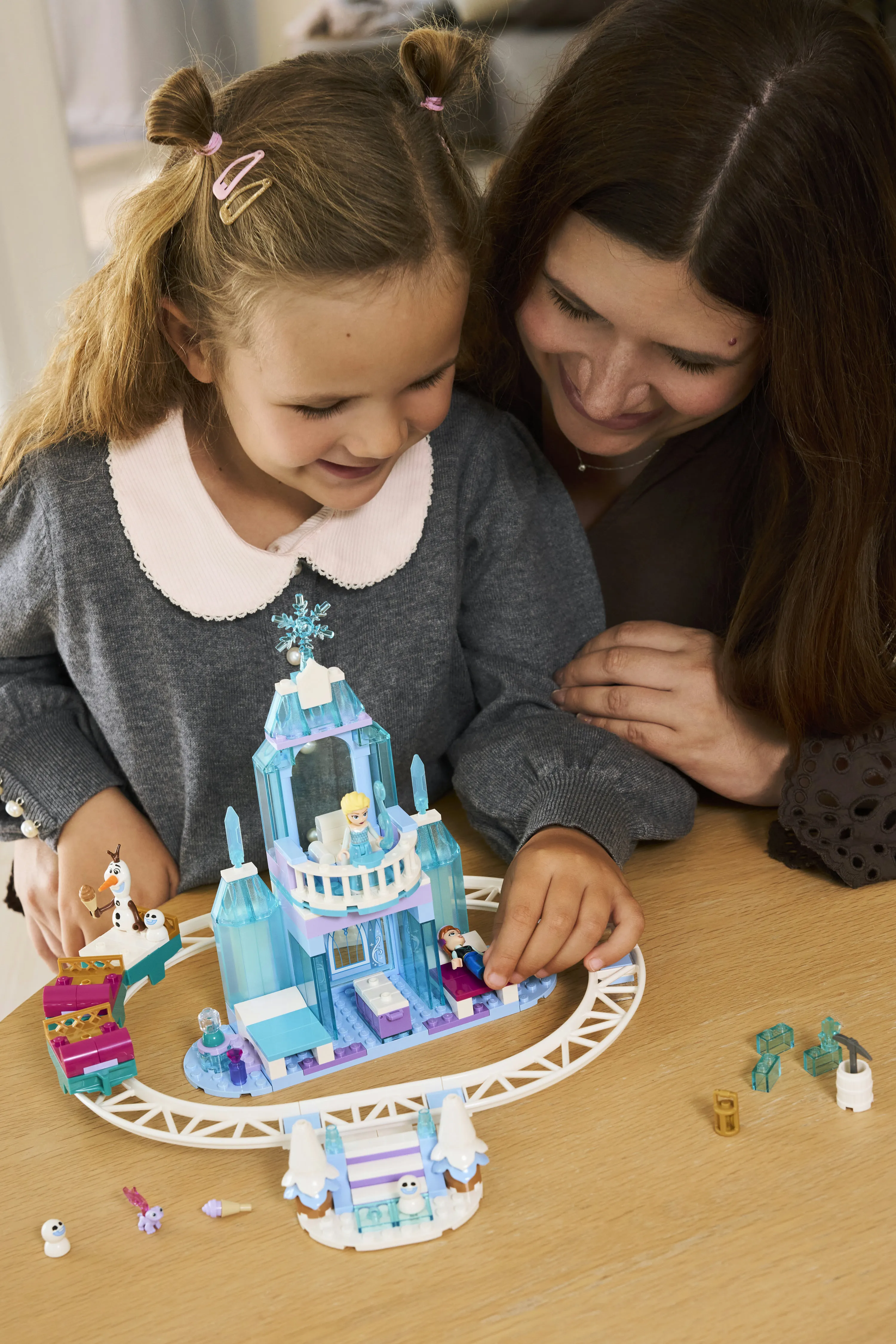 LEGO Disney Elsa's Ice Castle and Snowy Sleigh Adventure 43281