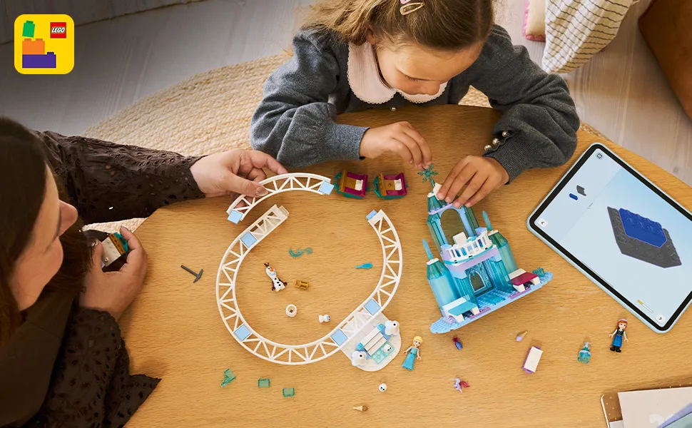 LEGO Disney Elsa's Ice Castle and Snowy Sleigh Adventure 43281