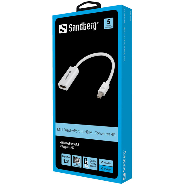 Adapter MiniDP 1.2 > HDMI 4K