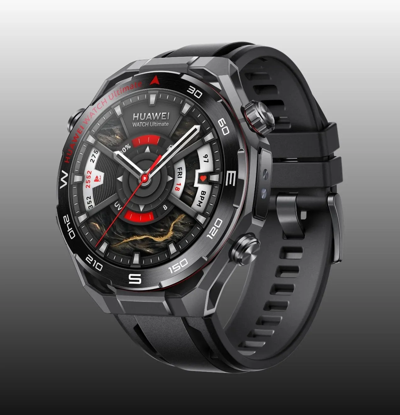 Huawei WATCH Ultimate 2 LTE -&auml;lykello, musta