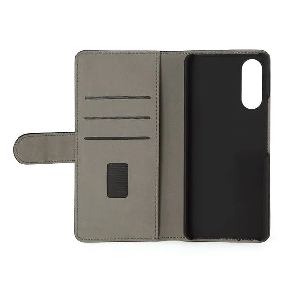 GEAR Wallet, Xperia 10 II - pl&aring;nboksfodral, Svart