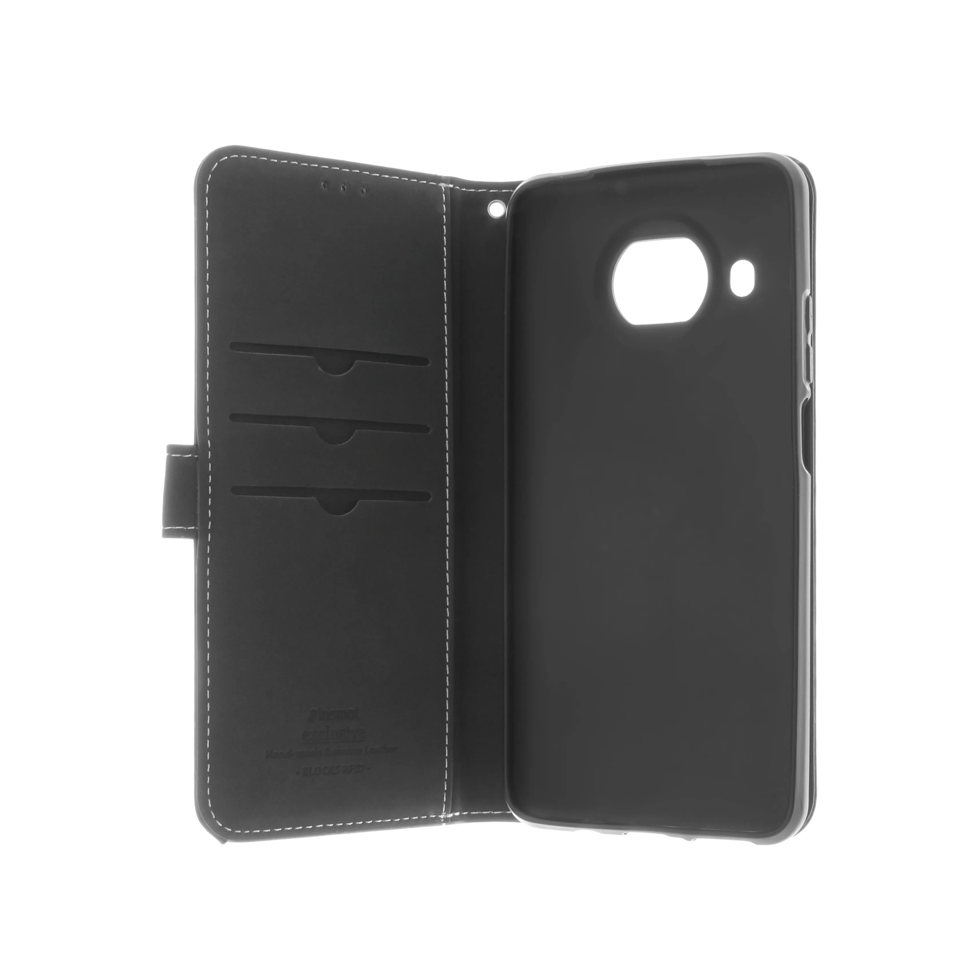 Insmat Flip Case, Xiaomi Mi 10T Lite -lompakkokotelo, Musta