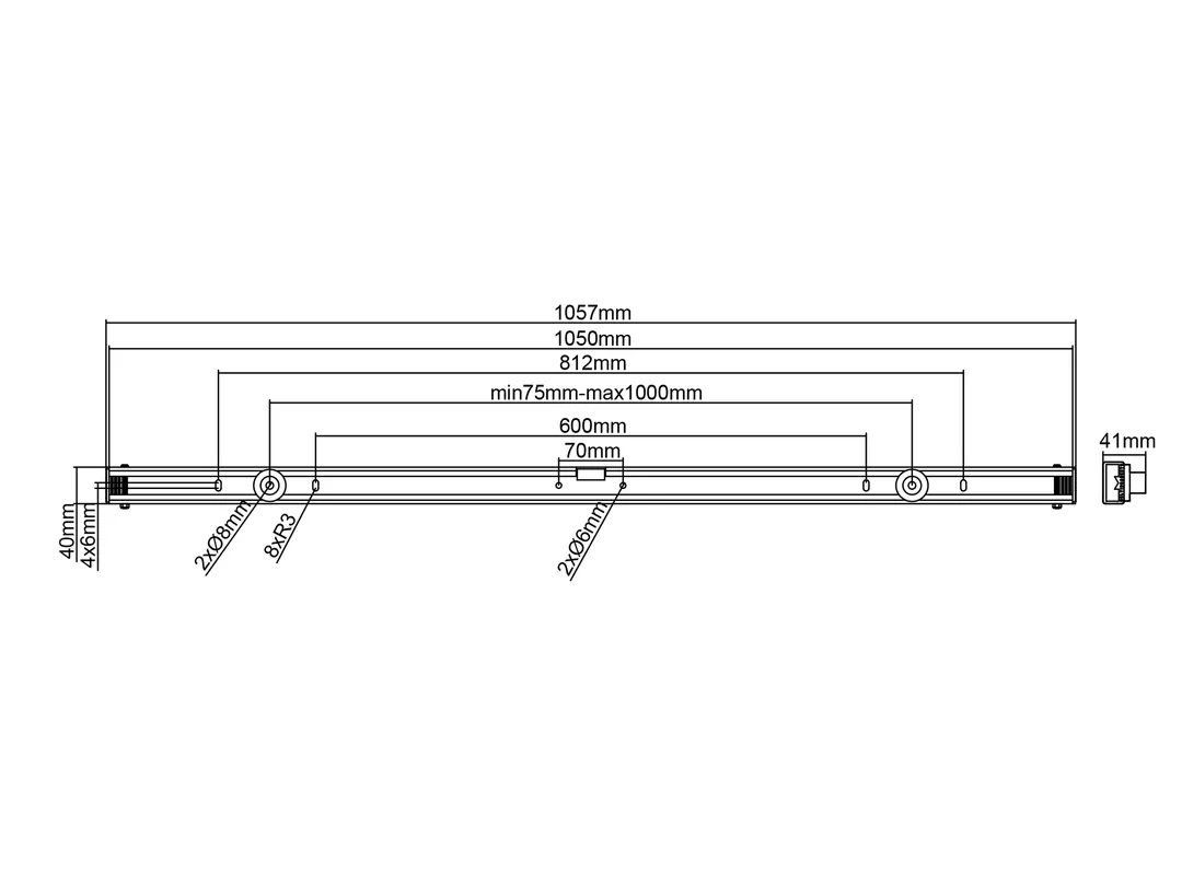 Multibrackets M Universal Wallmount Large - Wall mount tuotteelle LCD nestekiden&auml;ytt&ouml; / plasma TV - musta -n&auml;yt&ouml;n koko: 46"-63"