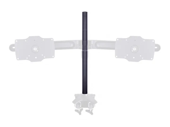 Multibrackets M -asennusputki, musta, 46cm