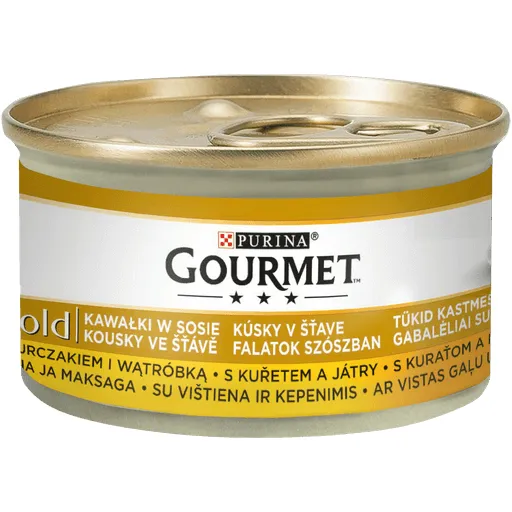 Purina Nestle Chicken & Liver, V&aring;tfoder f&ouml;r katt, Adult, 85 g