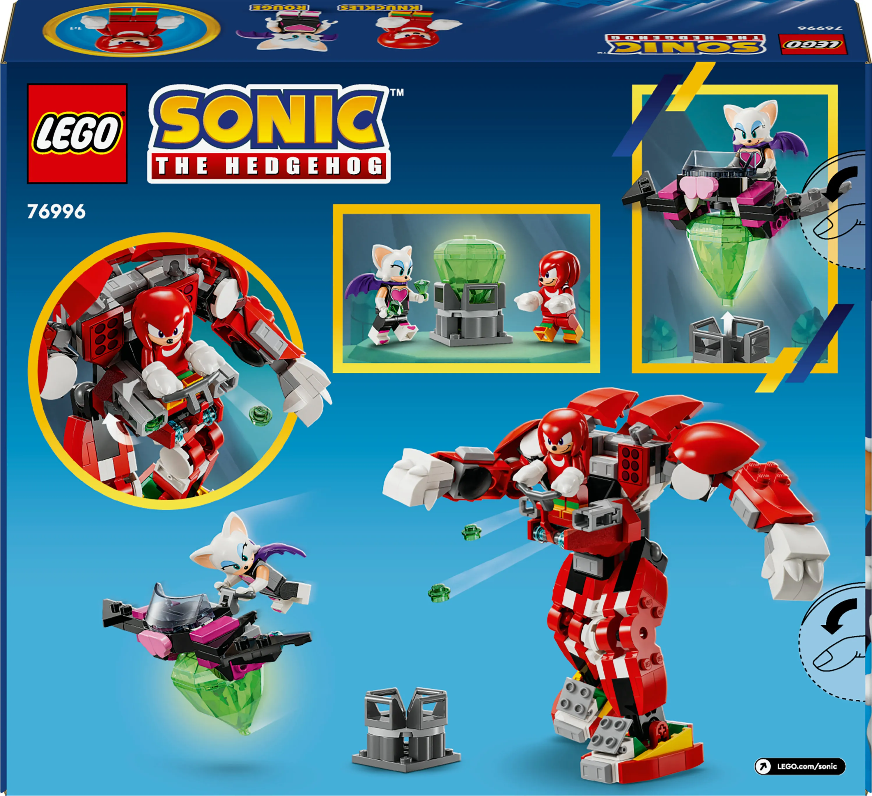 LEGO Sonic the Hedgehog Knuckles Guardian Robot 76996
