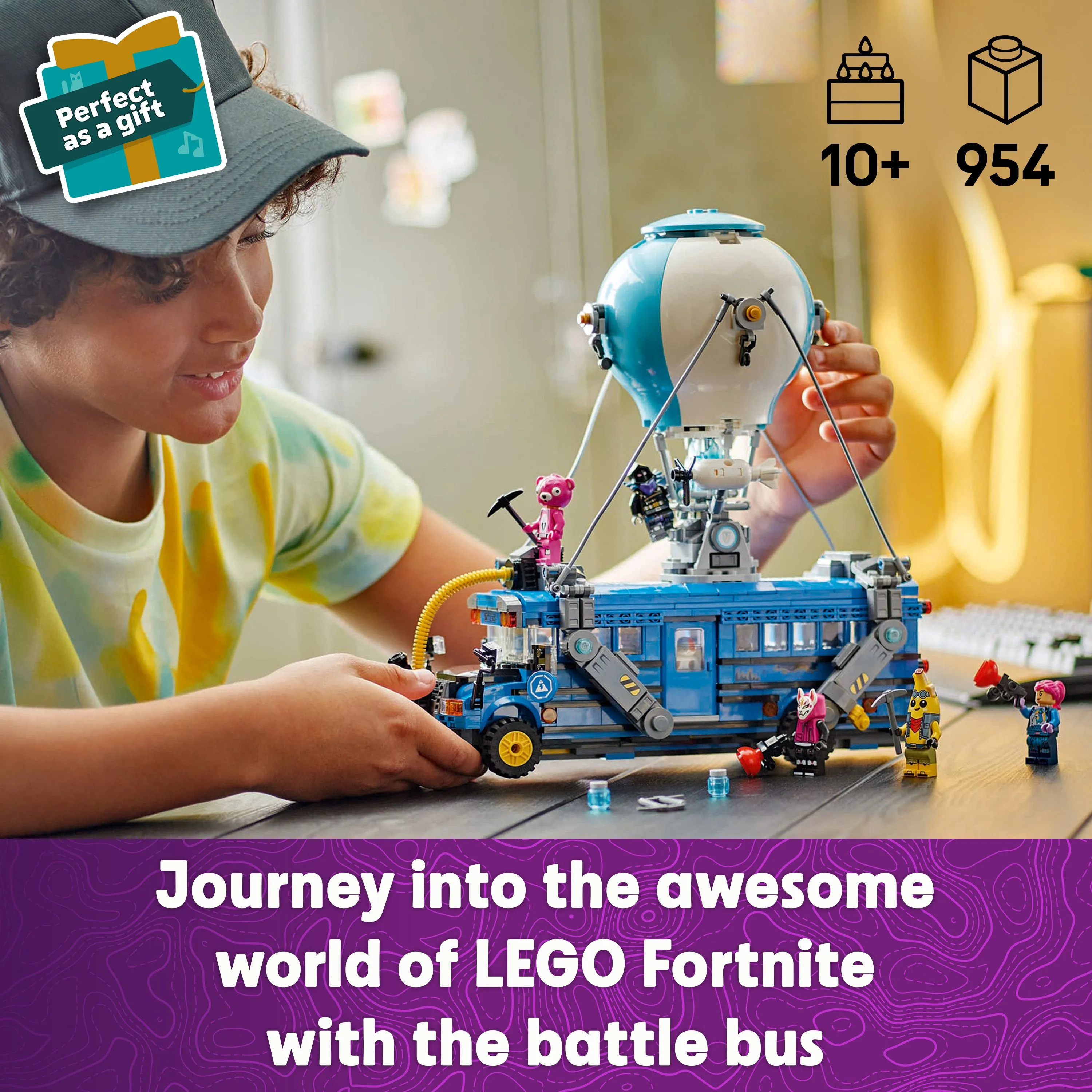 LEGO Fortnite Battle Bus 77073