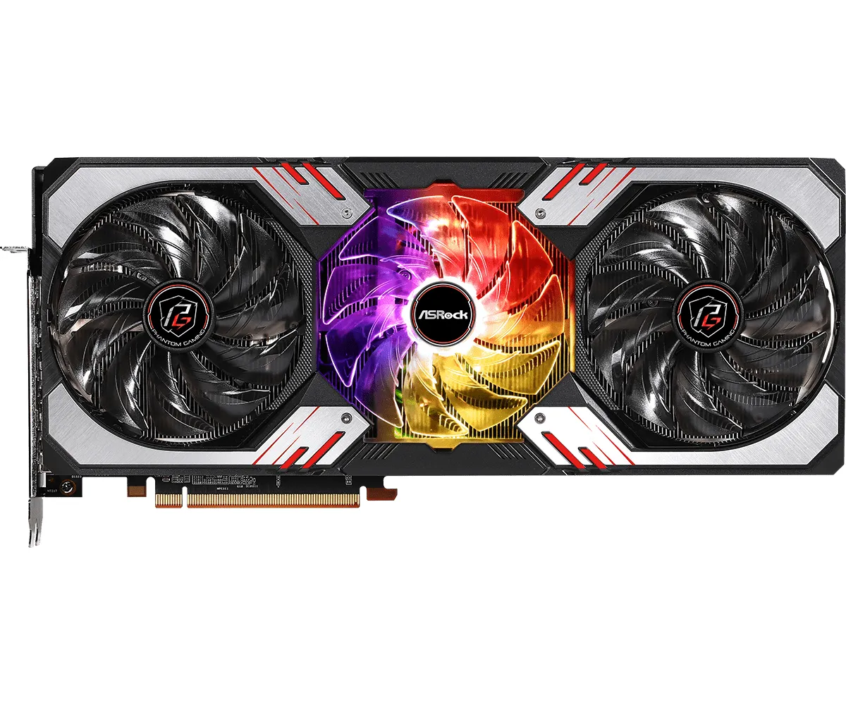 ASRock Radeon RX 6800 XT Phantom Gaming OC 16 Gt -näytönohjain