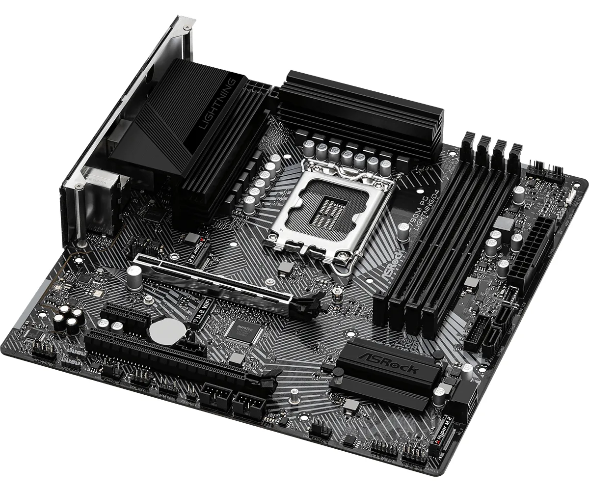 ASRock Z790M PG Lightning DDR4 mATX-emolevy