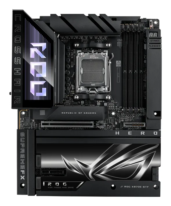 Asus ROG Crosshair X870E hero BTF Edition AM5 ATX -emolevy