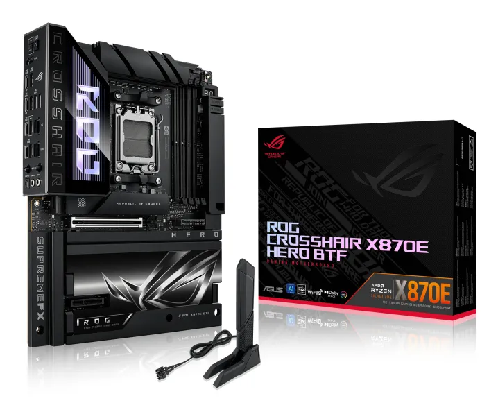 Asus ROG Crosshair X870E hero BTF Edition AM5 ATX -emolevy