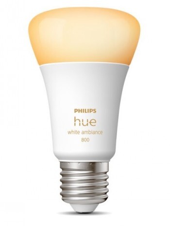 Philips Hue White Ambiance, E27, 800 lumen - smart ljusk&auml;lla