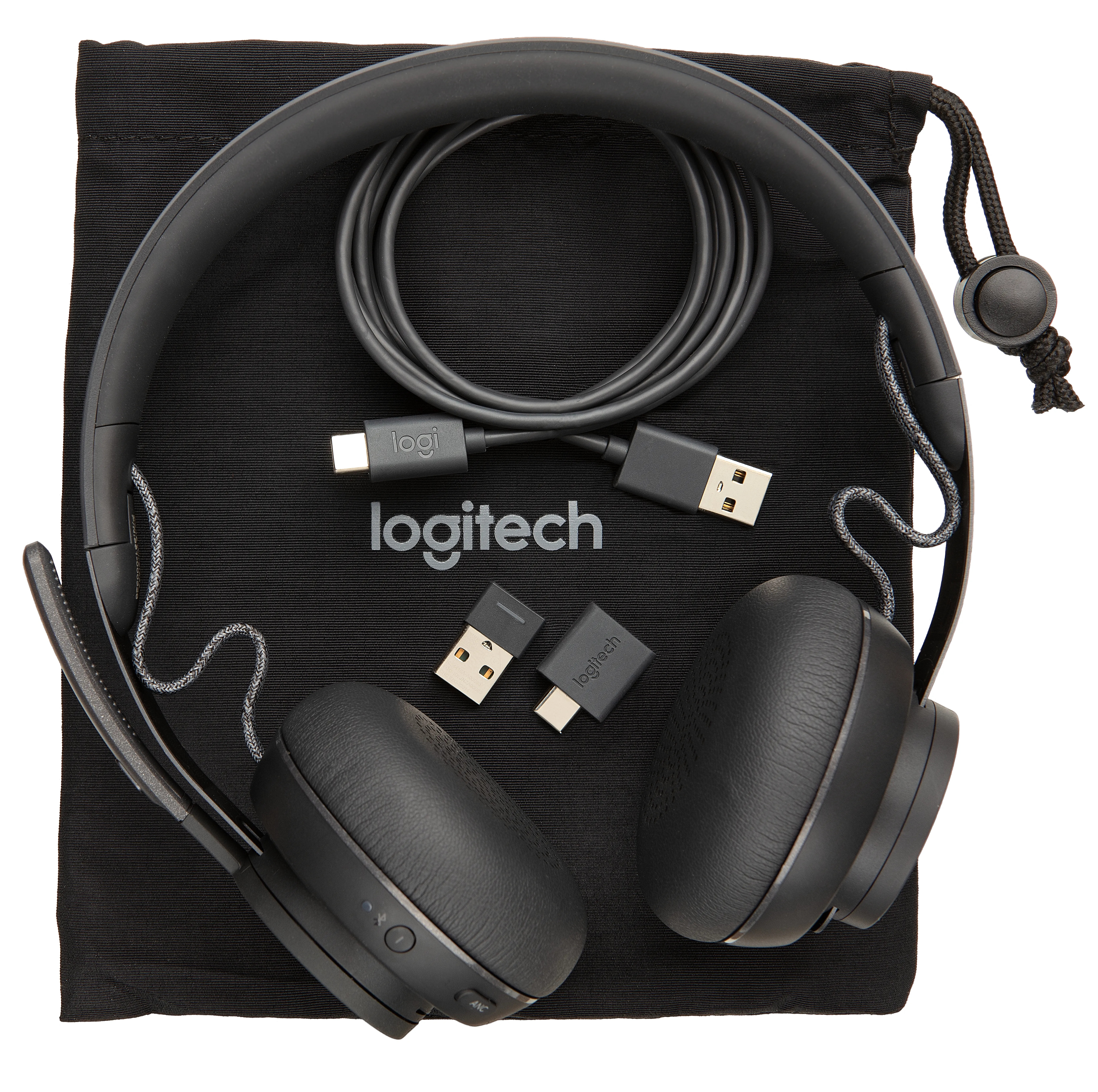 Logitech Zone -langattomat kuulokkeet, grafiitti