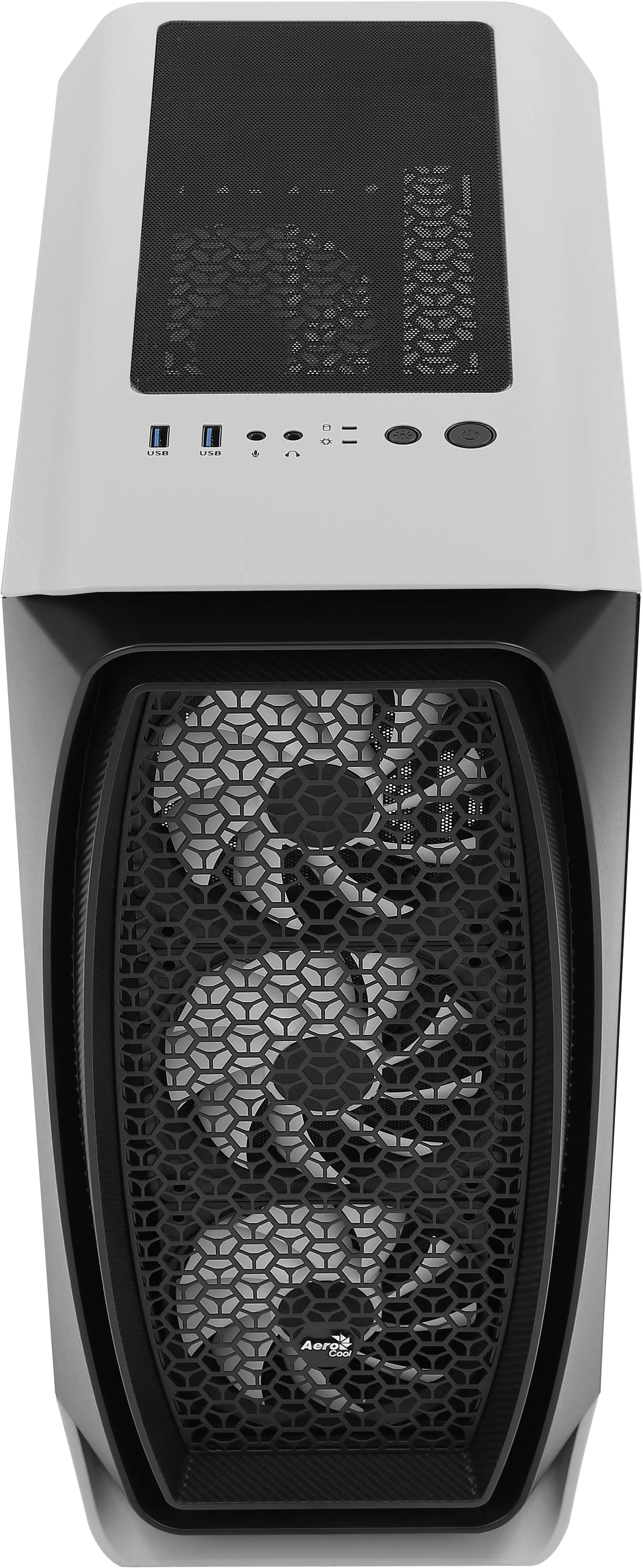 AeroCool Aero One Mini Frost Micro-ATX -kotelo, Musta