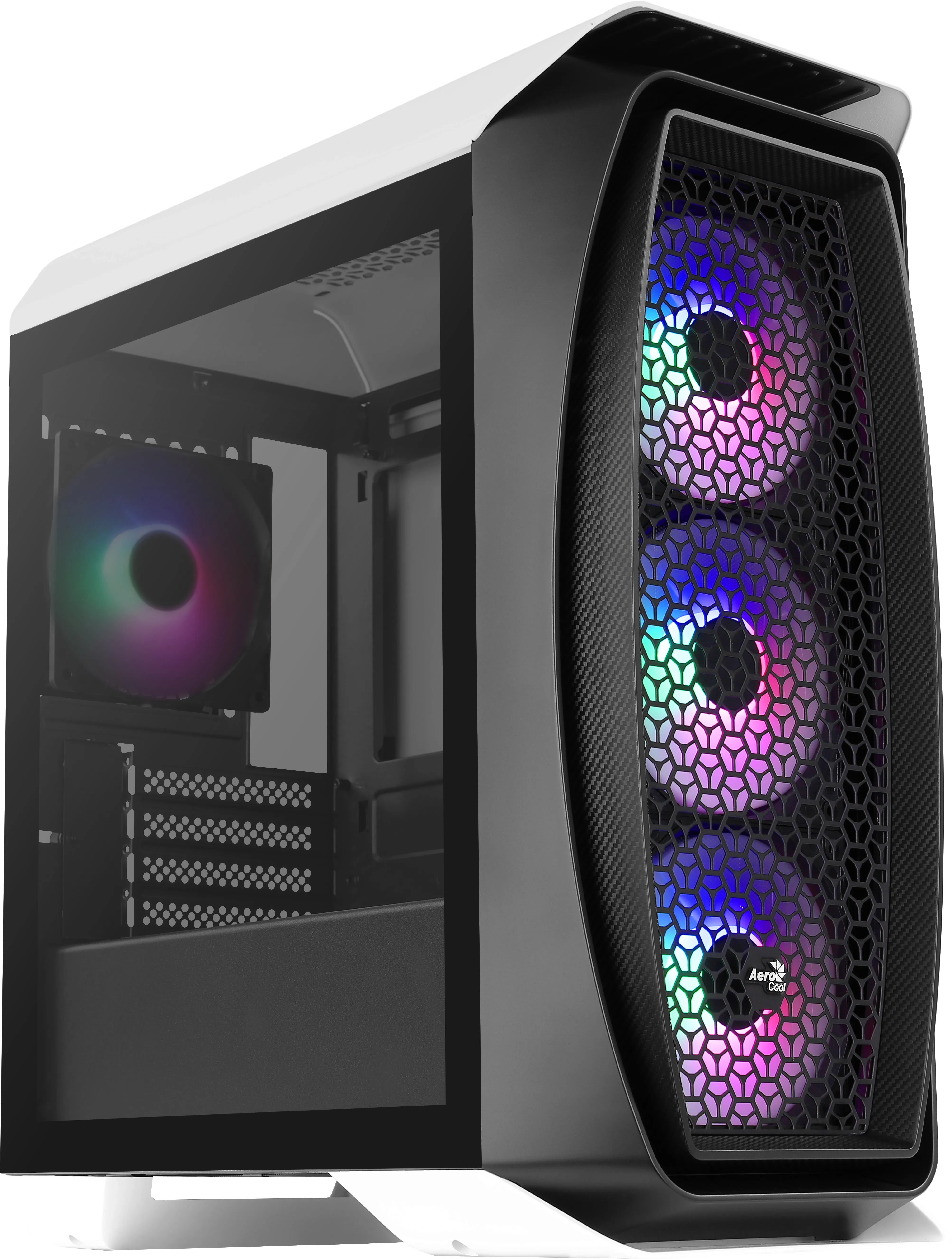 AeroCool Aero One Mini Frost Micro-ATX -kotelo, Musta