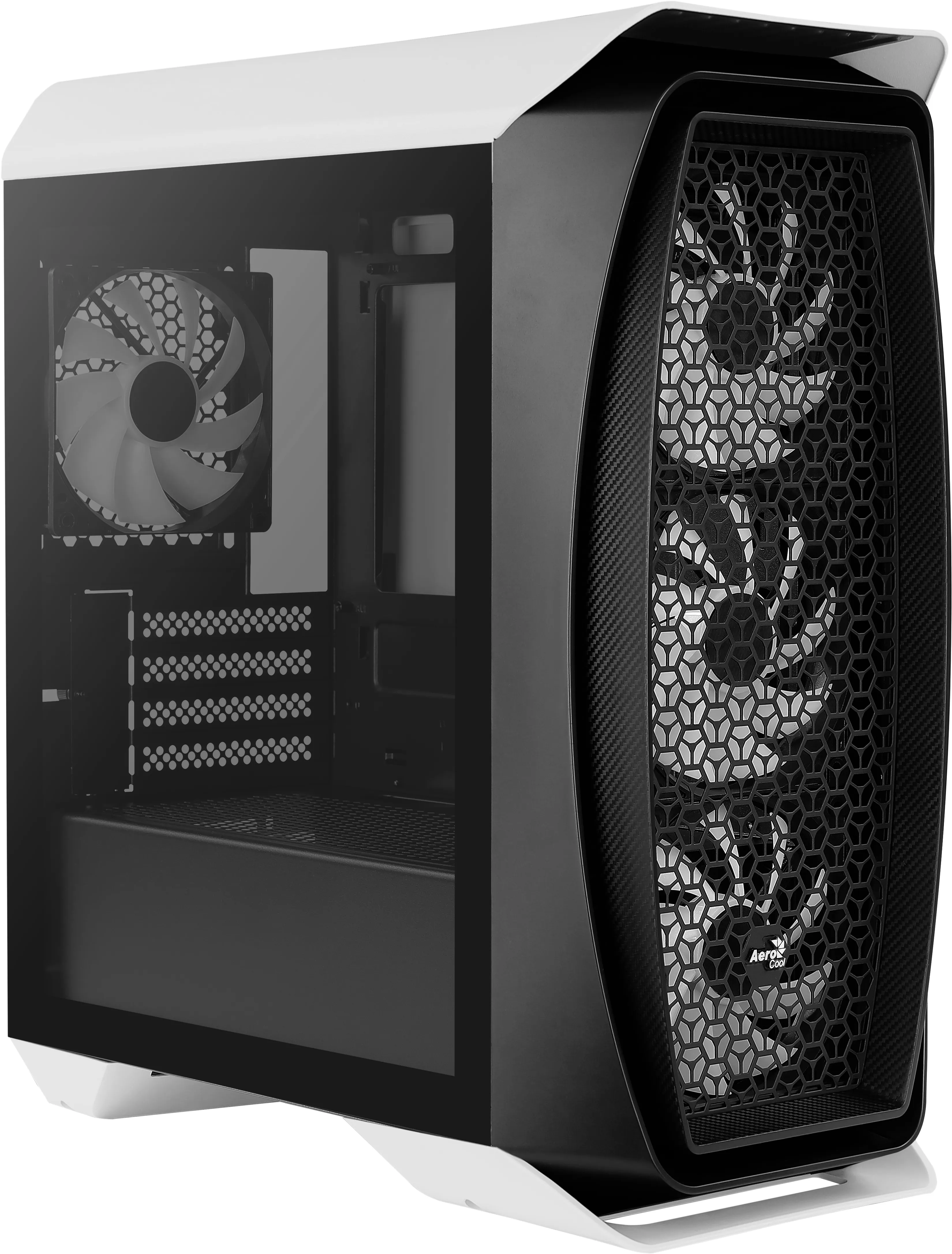 AeroCool Aero One Mini Frost Micro-ATX -kotelo, Musta